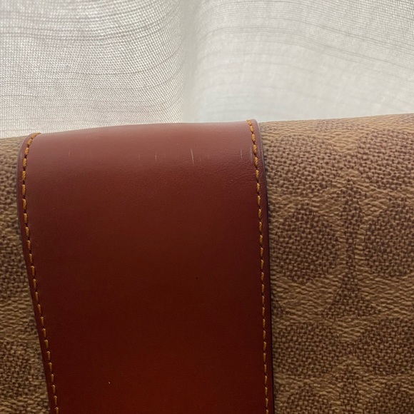 NWOT Coach Kitt Crossbody Center Stripe #41321 - Picture 9 of 9